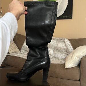Nordstrom Black Leather Ankle Boots
